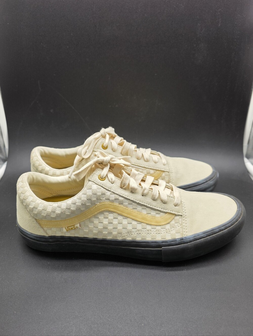 Vans Pro Lizzie Armanto Shoes Checkerboard Low-Top Sneakers  Black Sole Sz 13